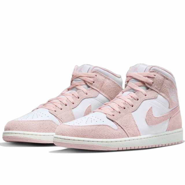 [ナイキ] エア ジョーダン 1 MID SE [AIR JORDAN 1 MID SE] ホワイト/セイル/レジェンドピンク FN5215-161日本国内正規品