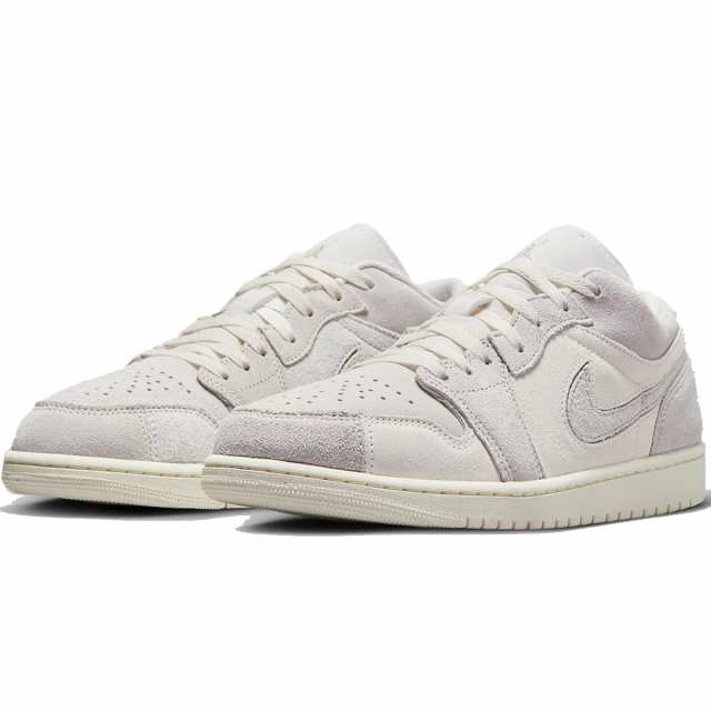 [ナイキ] エア ジョーダン 1 LOW SE クラフト [AIR JORDAN 1 LOW SE CRAFT] ペールアイボリー/レジェンドライトブラウン/セイル FQ3055-1