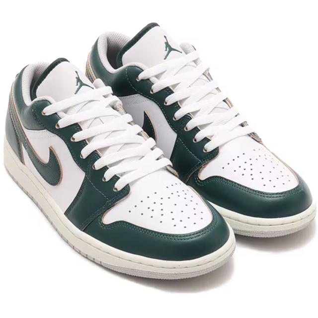 [ナイキ] エア ジョーダン 1 ロー SE [AIR JORDAN 1 LOW SE] オキシダイズドグリーン/ホワイト/セイル/オキシダイズドグリーン FQ7687-300