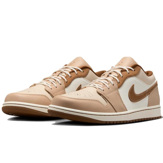 [ナイキ] エア ジョーダン 1 LOW SE[AIR JORDAN 1 LOW SE] ヘンプ/セイル/オートミール/ライトブリティッシュタン HF5753-221