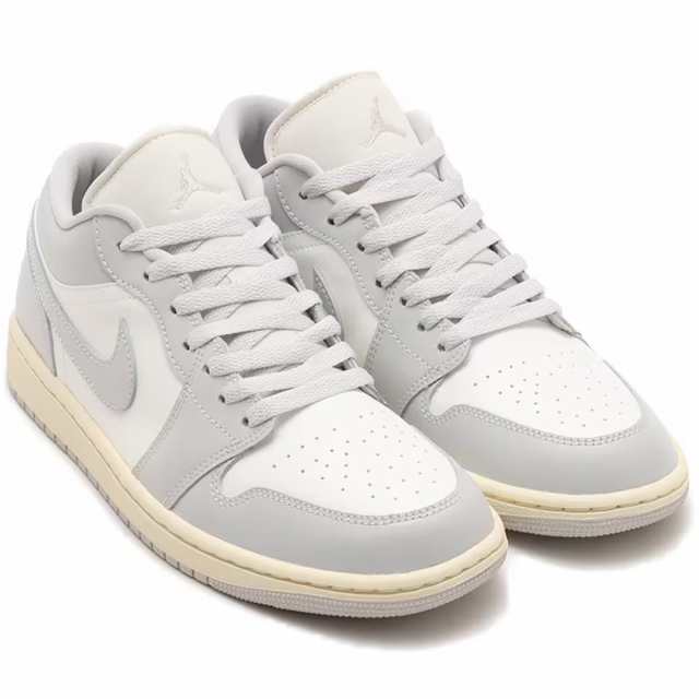 [ナイキ] エア ジョーダン 1 LOW [AIR JORDAN 1 LOW] セイル/ココナッツミルク/ニュートラルグレー  DC0774-103｜au PAY マーケット