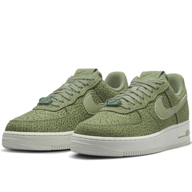 [ナイキ] エア フォース 1 '07 プレミアム [W AIR FORCE 1 '07 PRM] セサミ/ライトボーン/オイルグリーン FV6519-200