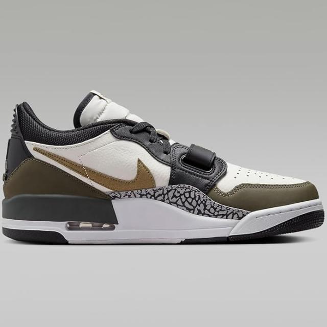 [ナイキ] エア ジョーダン レガシー 312 ロー [AIR JORDAN LEGACY 312 LOW] セイル/ブラック/ウルフグレー/ミディアムオリーブ CD7069-120_2