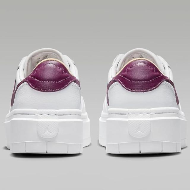 [ナイキ] エア ジョーダン 1 エレベート ロー [W AIR JORDAN 1 ELEVATED LOW] ホワイト/ホワイト/ホワイトオニキス/ボルドー DH7004-162_4