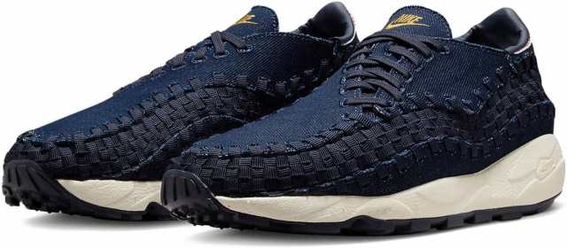 [ナイキ] エア フットスケープ ウーブン [W Air Footscape Woven] デニム/オブシディアン/ココナッツミルク/ウィートゴールド HF1759-400