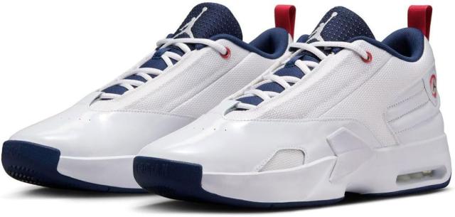 [ナイキ] ジョーダン マックス オーラ 6 [JORDAN MAX AURA 6] ホワイト/ミッドナイトネイビー FQ8298-100