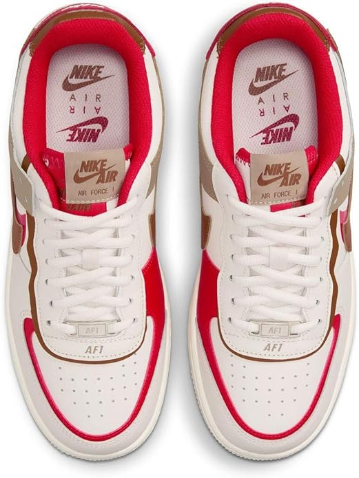 [ナイキ] AF1 シャドウ [W AF1 SHADOW] ファントム/レッド/ブラウン HQ3400-030
