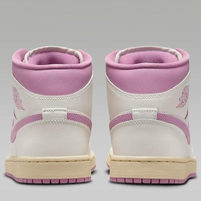 [ナイキ] エア ジョーダン 1 ミッド [W AIR JORDAN 1 MID] セイル/モスリン/オーキッド BQ6472-162_4