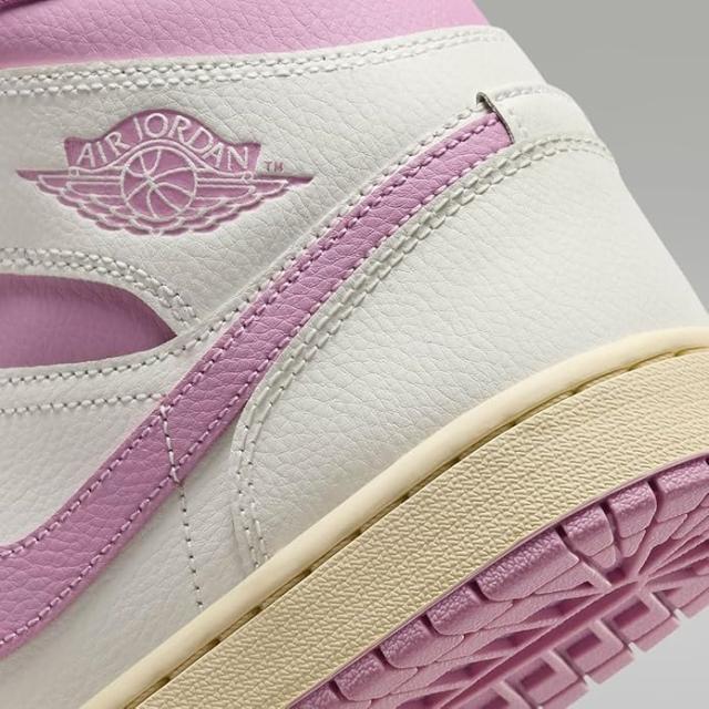 [ナイキ] エア ジョーダン 1 ミッド [W AIR JORDAN 1 MID] セイル/モスリン/オーキッド BQ6472-162_8