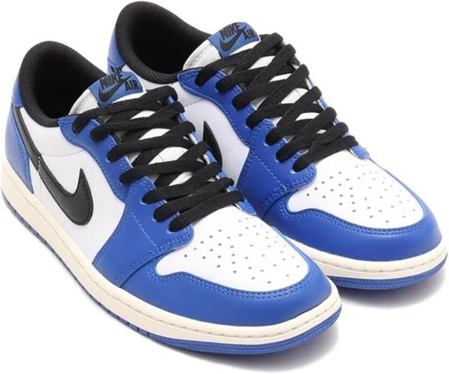 [ナイキ] エア ジョーダン 1 ロー ゲームロイヤル [AIR JORDAN 1 LOW Game ] ホワイト/ゲームロイヤル/セイル/ブラック CZ0790-140