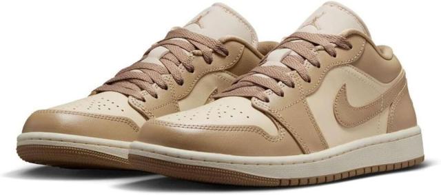 [ナイキ] エア ジョーダン 1 ロー [W AIR JORDAN 1 LOW] ラタン/セイル/デザートカモ DC0774-203