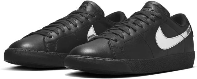 [ナイキ] SB ズーム ブレーザー ロー x ダンサー スケートボード [SB ZOOM BLAZER LOW x DANCER SB] ブラック/ブラック/メタリックシルバー HJ6703-001