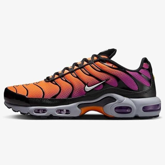 [ナイキ] エア マックス プラス [AIR MAX PLUS] ブラック/トータルオレンジ/ビビッドパープル/フォトンダスト DM0032-014_1