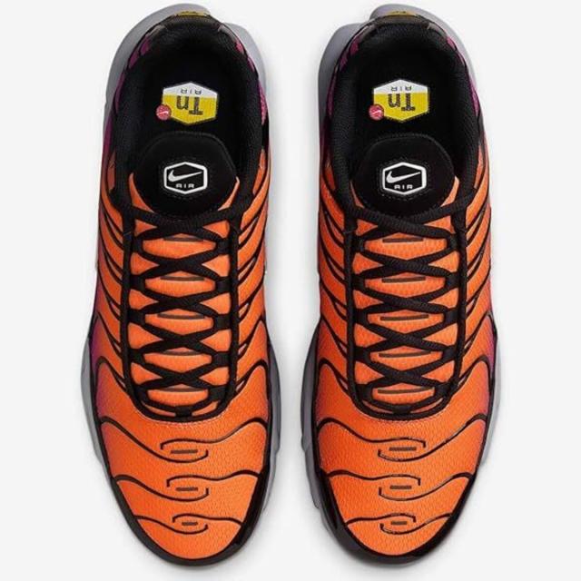 [ナイキ] エア マックス プラス [AIR MAX PLUS] ブラック/トータルオレンジ/ビビッドパープル/フォトンダスト DM0032-014_4