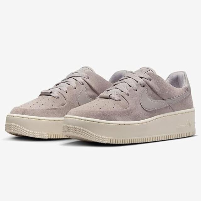 [ナイキ] エア フォース 1 セージ ロー [W AIR FORCE 1 SAGE LOW] カレッジグレー/ペールアイボリー/カレッジグレー AR5339-004