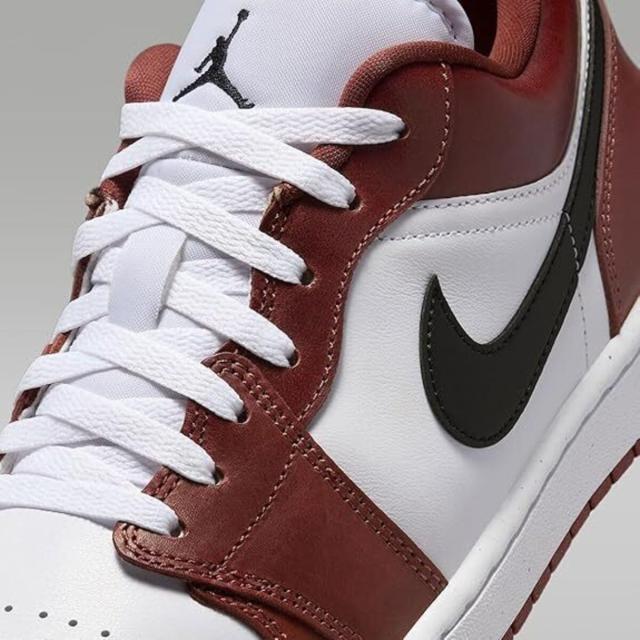 [ナイキ] エア ジョーダン 1 ロー SE [AIR JORDAN 1 LOW SE] ホワイト/ダークポニー/ブラック HF3148-102