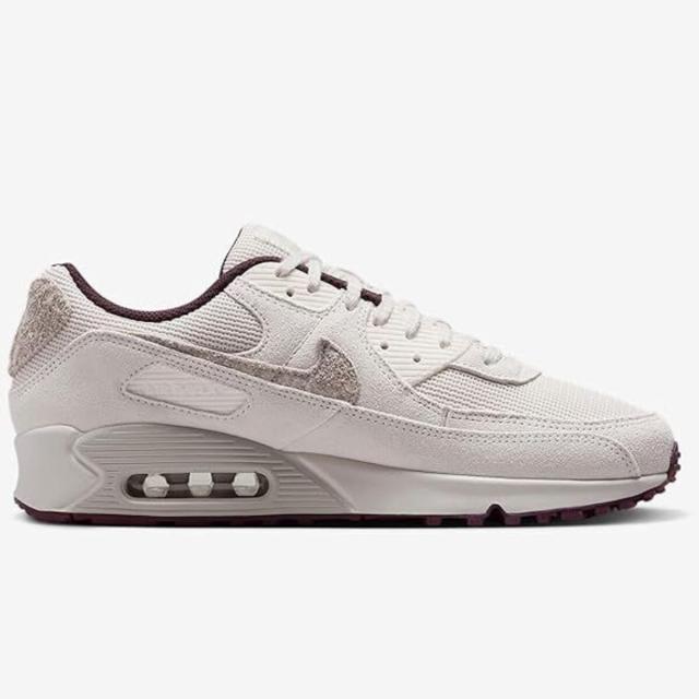 [ナイキ] エア マックス 90 プレミアム [AIR MAX 90 PRM] ファントム/ライトボーン/バーガンディクラッシュ/ファントム HQ1712-001