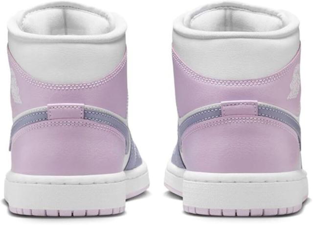 [ナイキ] エア ジョーダン 1 ミッド [W AIR JORDAN 1 MID] パープル/ホワイト BQ6472-510