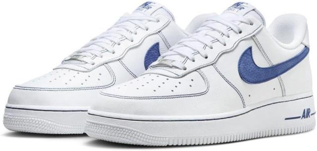 [ナイキ] エア フォース 1 '07 LV8 [AIR FORCE 1 '07 LV8] ホワイト/ディープロイアル HQ2037-100