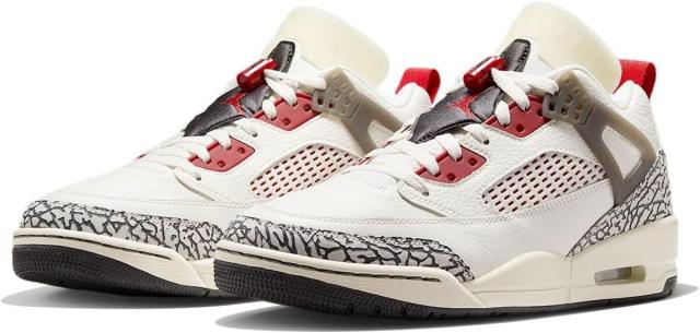 [ナイキ] ジョーダン スパイジーク ロー [JORDAN SPIZIKE LOW] セイル/アンスラサイト/ココナッツミルク/バーシティレッド FQ1759-116