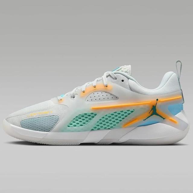 [ナイキ] ジョーダン エアー シリーズ PF [JORDAN AIR SERIES PF "Poolside"] オフホワイト/オレンジ/オーシャンキューブ/ミネラルティール FQ3859-101