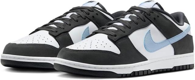 [ナイキ] ダンク ロー [DUNK LOW] ホワイト/アンスラサイト/ライトアーモリーブルー IB3079-100