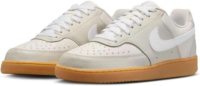 [ナイキ] コート ビジョン ロー [W COURT VISION LO] ライトボーン/ホワイト IB7939-072