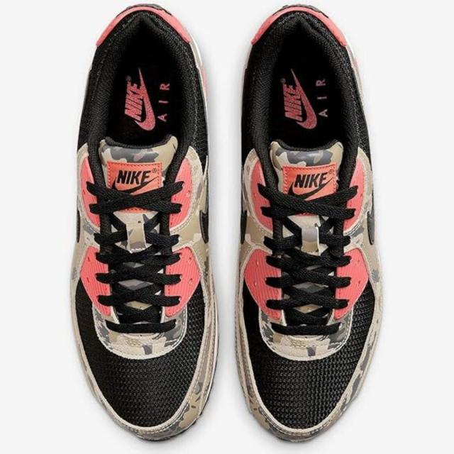[ナイキ] エア マックス 90 プレミアム [AIR MAX 90 PRM] ライトカーキ/マジックエンバー/ミンクブラウン/ブラック IF1721-200