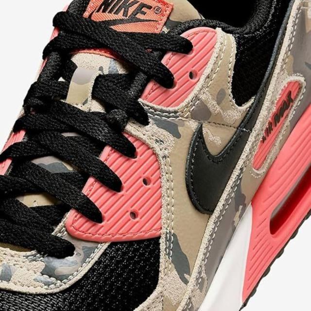 [ナイキ] エア マックス 90 プレミアム [AIR MAX 90 PRM] ライトカーキ/マジックエンバー/ミンクブラウン/ブラック IF1721-200