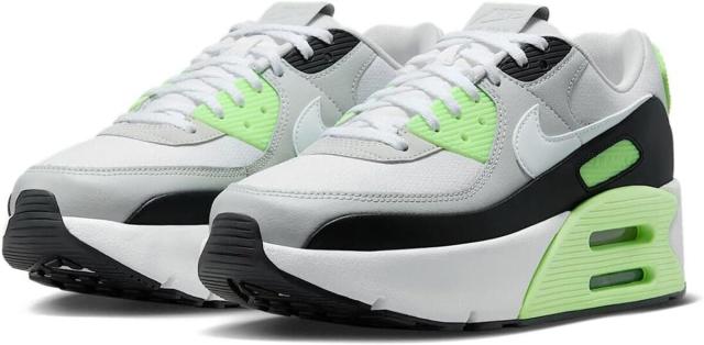 [ナイキ] エア マックス 90 LV8 [W AIR MAX 90 LV8] フォトンダスト/ライムブラスト/ブラック/ホワイト FD4328-002