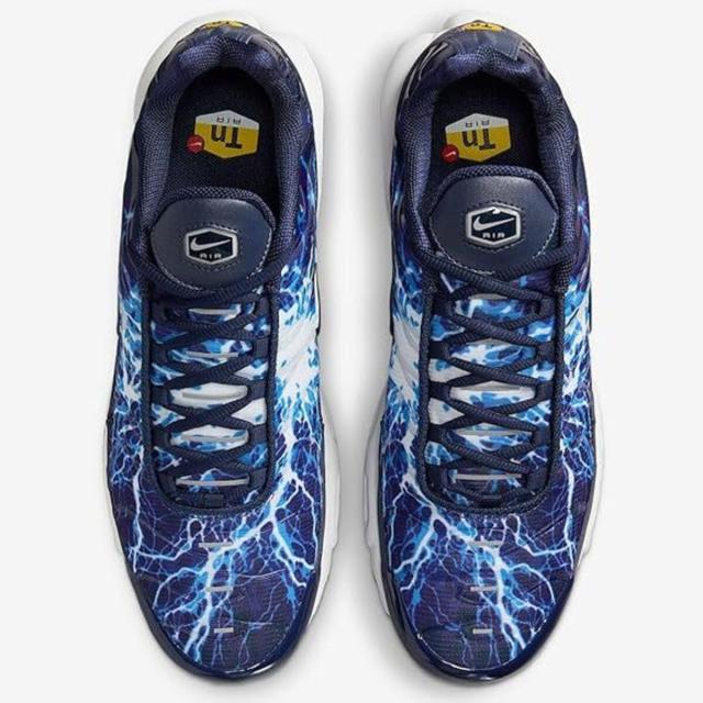 [ナイキ] エア マックス プラス "エクレール ライトニング" [AIR MAX PLUS "Eclair Lightning"] ミッドナイトネイビー/サルサレッド/ホワイト HV2323-400_4