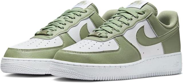 [ナイキ] エア フォース 1 '07 ネクスト ネイチャー [W AIR FORCE 1 '07 NN] ホワイト/ホワイト/オイルグリーン DV3808-113