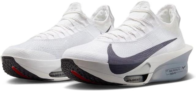 [ナイキ] アルファフライ 3 [Alphafly 3] ホワイト/ピュアプラチナム/オブシディアンミスト/グリッドアイアン FD8311-101