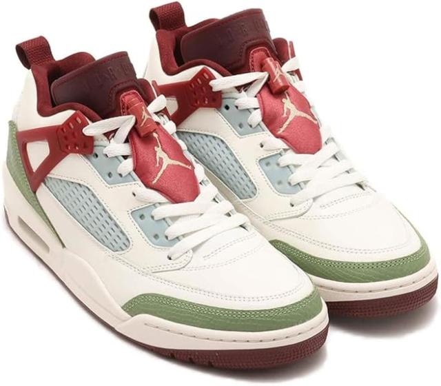 [ナイキ] ジョーダン スパイジーク ロー ルナ  [JORDAN SPIZIKE LOW] セイル/グリーン/レッド FJ6372-100