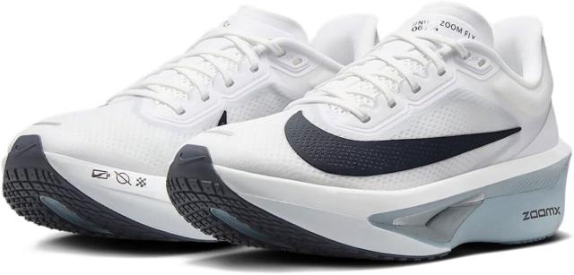 [ナイキ] ズーム フライ 6 [W ZOOM FLY 6] ホワイト/ピュアプラチナム/オブシディアンミスト/グリッドアイアン FN8455-104