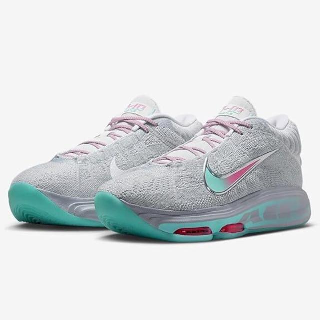 NIKE ナイキ　GTハッスル3 ピンク　グレー　シルバー　ホワイト　白 Nike G.T. Hustle 3 EP Basketball Shoes. Nike ID