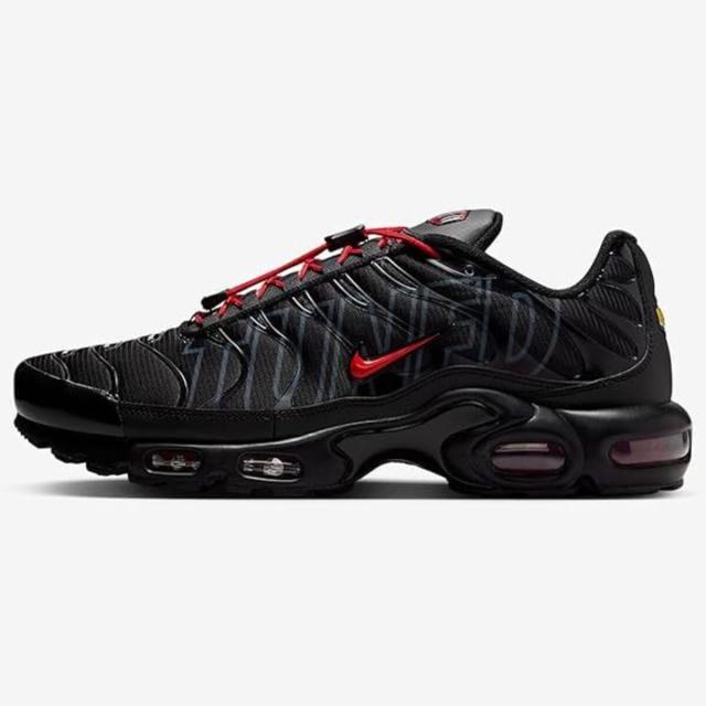 [ナイキ] エア マックス プラス [AIR MAX PLUS] ブラック/ウルフグレー/メタリックシルバー/ユニバーシティレッド IH4459-001 ナイキ] エア マックス プラス [AIR MAX PLUS] ブラック/ウルフグレー