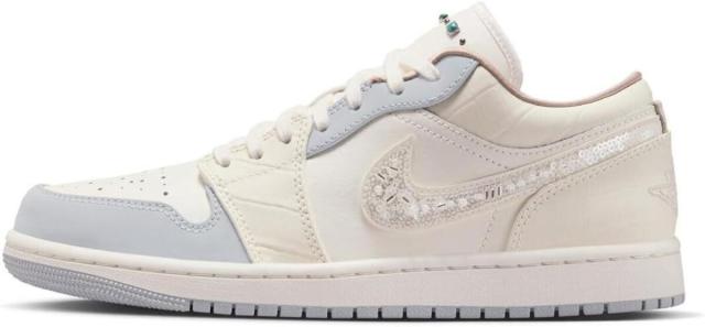 ナイキ] エア ジョーダン 1 ロー [W AIR JORDAN 1 LOW] セイル/ライト