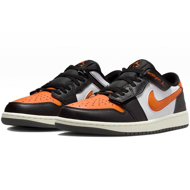 [ナイキ] エア ジョーダン 1 ロー イージーオン [AIR JORDAN 1 LOW EasyOn] ブラック/ホワイト/セイル/スターフィッシュ DM1206-081