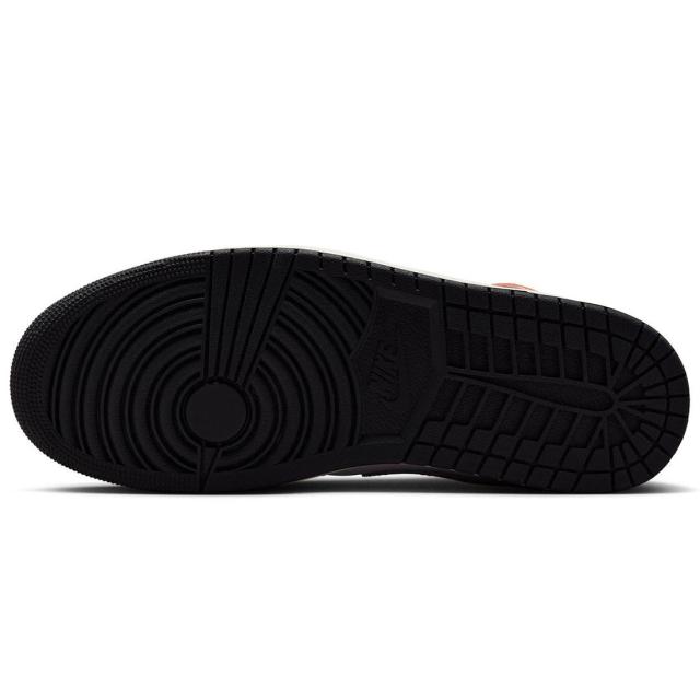 [ナイキ] エア ジョーダン 1 ミッド [AIR JORDAN 1 MID] ホワイト/ブラック/オレンジ DQ8426-801