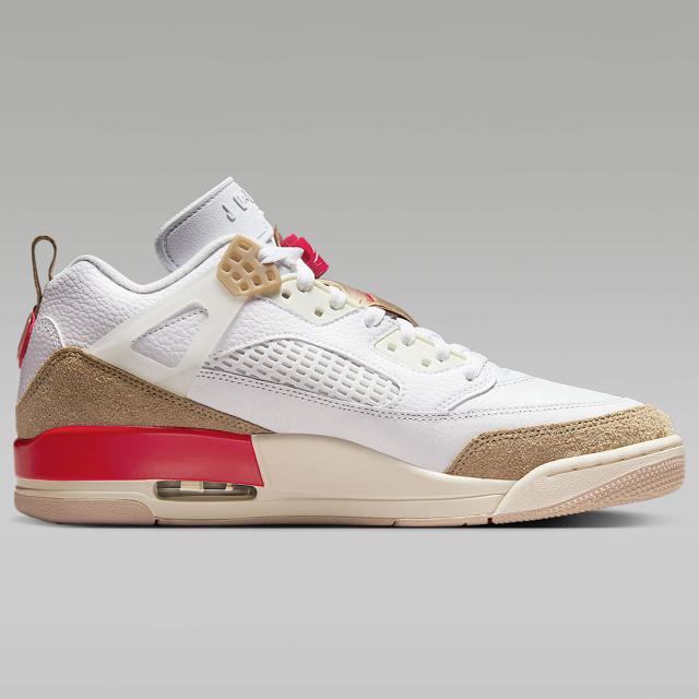 [ナイキ] ジョーダン スパイジーク ロー [JORDAN SPIZIKE LOW] ホワイト/デザートカモ/セイル/ファイヤーレッド FQ1759-105 ナイキ] ジョーダン スパイジーク ロー [JORDAN SPIZIKE LOW] ホワイト