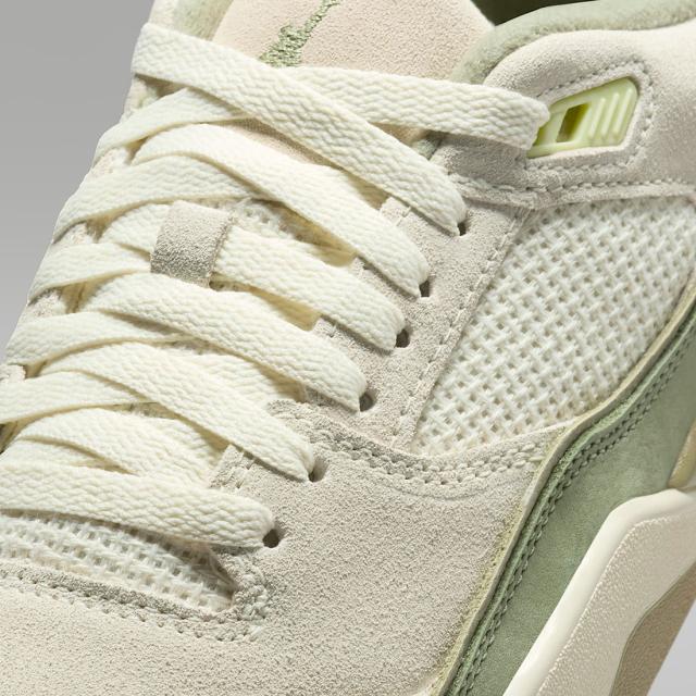 [ナイキ] ジョーダン フライト コート [W JORDAN FLIGHT COURT] ミディアムカーキ/オイルグリーン/ルミナスグリーン FZ9854-203 ナイキ] ジョーダン フライト コート [W JORDAN FLIGHT COURT