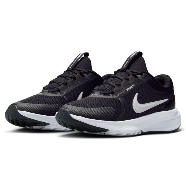 [ナイキ] スター ランナー 5 GS [J STAR RUNNER 5 GS] ブラック/ホワイト HF7004-002