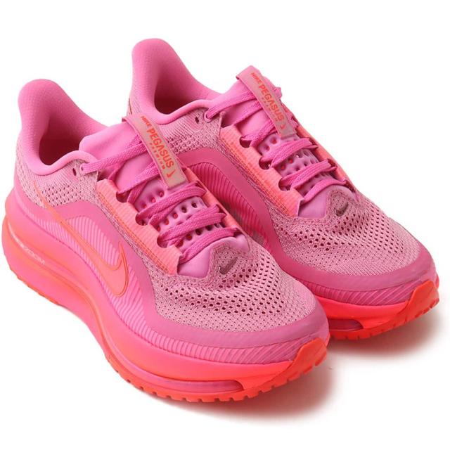 [ナイキ] ペガサス プレミアム [W Pegasus PRM] プレイフルピンク/ハイパーピンク/メタリックシルバー/ブライトクリムゾン HQ2593-602