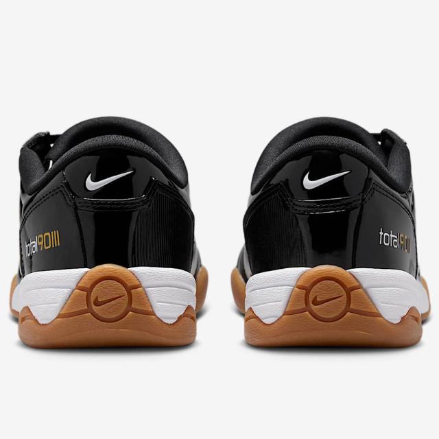 ナイキ] トータル 90 [W T90] ブラック/ホワイト/メタリックゴールド
