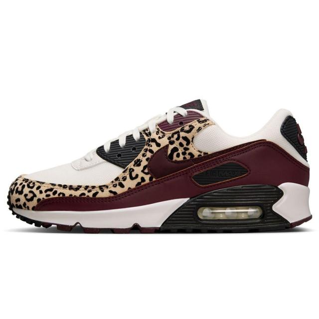 [ナイキ] エア マックス 90 [W AIR MAX 90] セイル/バーガンディクラッシュ/ベージュ IF1619-102