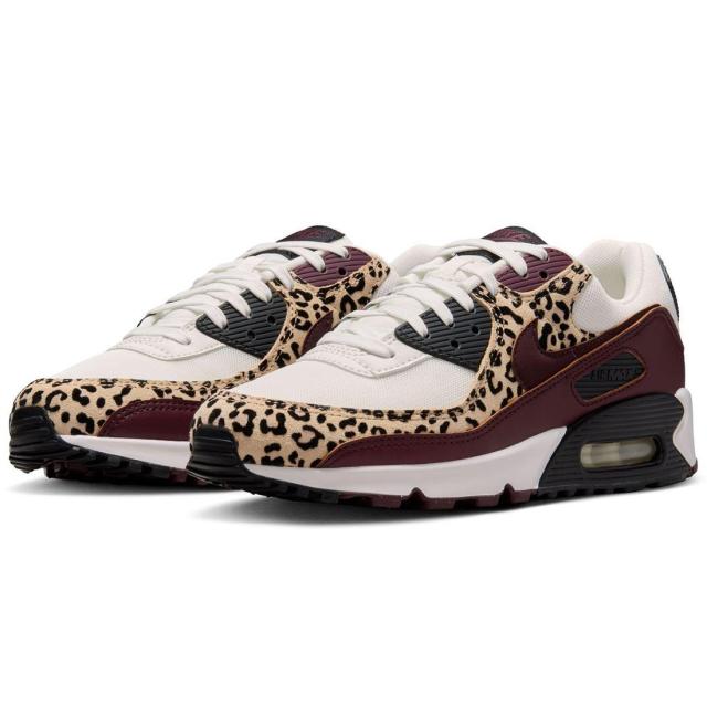 [ナイキ] エア マックス 90 [W AIR MAX 90] セイル/バーガンディクラッシュ/ベージュ IF1619-102