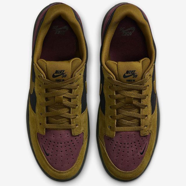 ナイキ] SB フォース 58 [SB FORCE 58] ブラック/バーガンディ