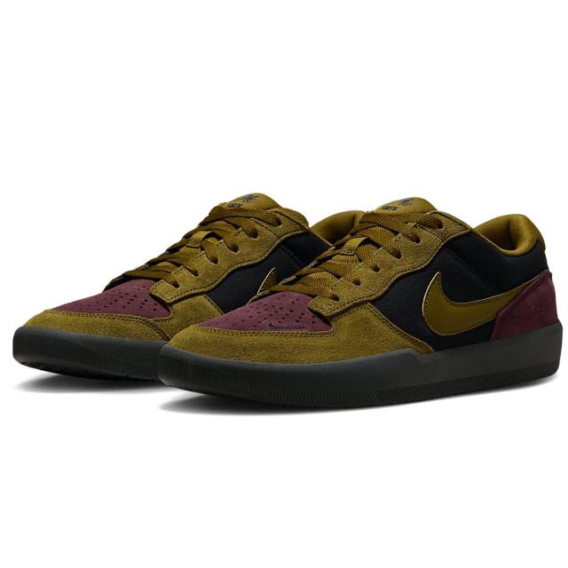 [ナイキ] SB フォース 58 [SB FORCE 58] ブラック/バーガンディクラッシュ/オフノワール/オリーブフラック DV5477-008