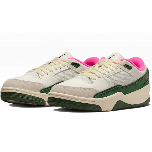 [ナイキ] ジョーダン フライト コート [W JORDAN FLIGHT COURT] セイル/ファー/ココナッツミルク/ピンクブラスト FZ9854-106